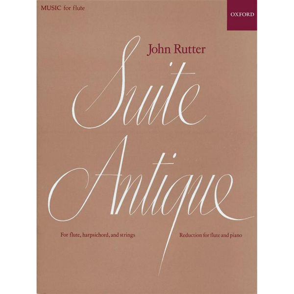 Suite Antique - John Rutter. Flute and piano