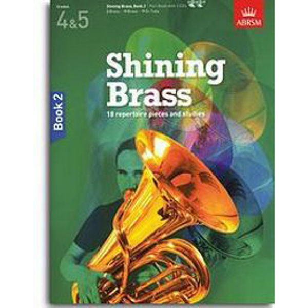 Shining Brass Book 2 - Part (Brass instrument) (Grades 4-5) m/CD