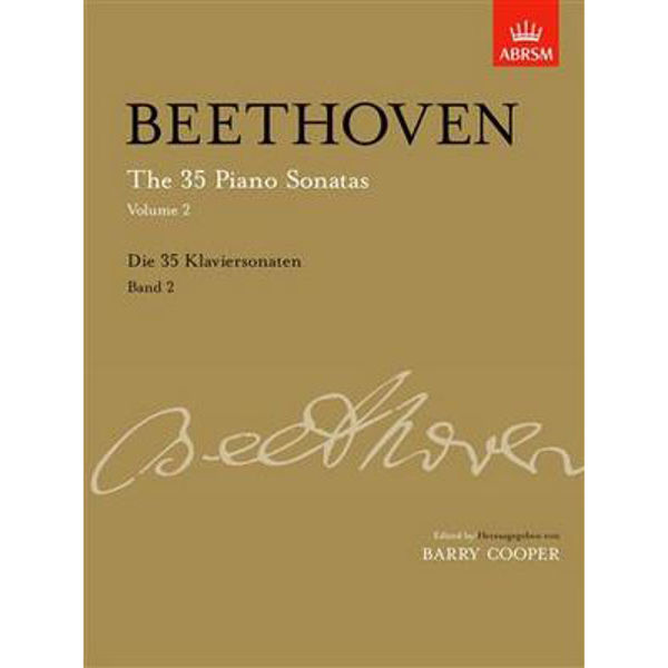 Beethoven: The 35 Piano Sonatas, Volume 2, Piano