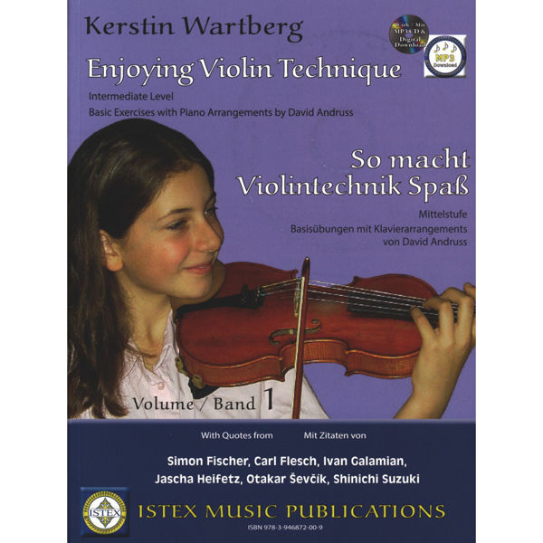 Enjoying Violin Technique. Kerstin Wartberg. Violin and Piano + Online Audio