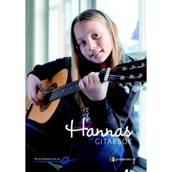 Hannas Gitarbok m/CD -  Bråten - Gitarskole for barn