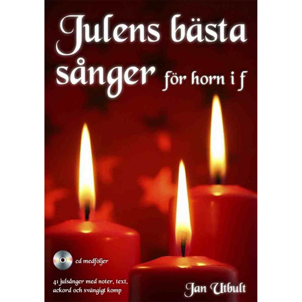 Julens bästa sånger för Horn i F m/ CD - Jan Utbult