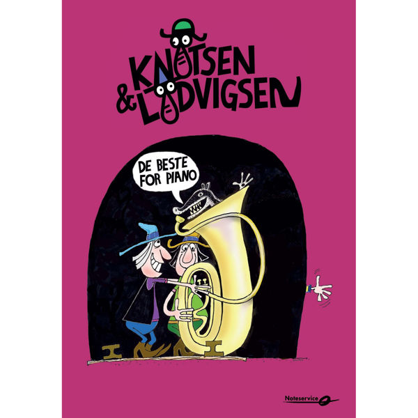 Knutsen & Ludvigsen De beste for piano arrangert av Vidar Garlie. Med tekst