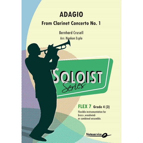Adagio from Clarinet Concerto No.1 FLEX 7 SOLIST GRAD 4 (3) Crusell/Arr Esplo