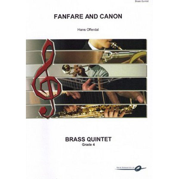 Fanfare and Canon Brass Quintet - Grade 4 - Hans Offerdal