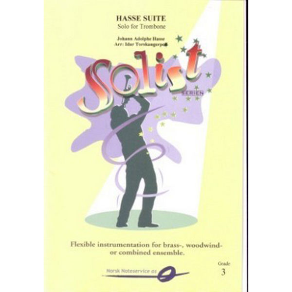 Hasse Suite Solo for trombone FLEX 7 SOLIST Johan Adolphe Hasse, arr Torskangerpoll