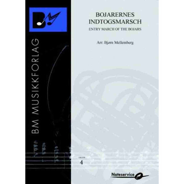 Bojarernes Indtogsmarsch - Entry March of the Boyars CB4 Halvorsen arr Mellemberg