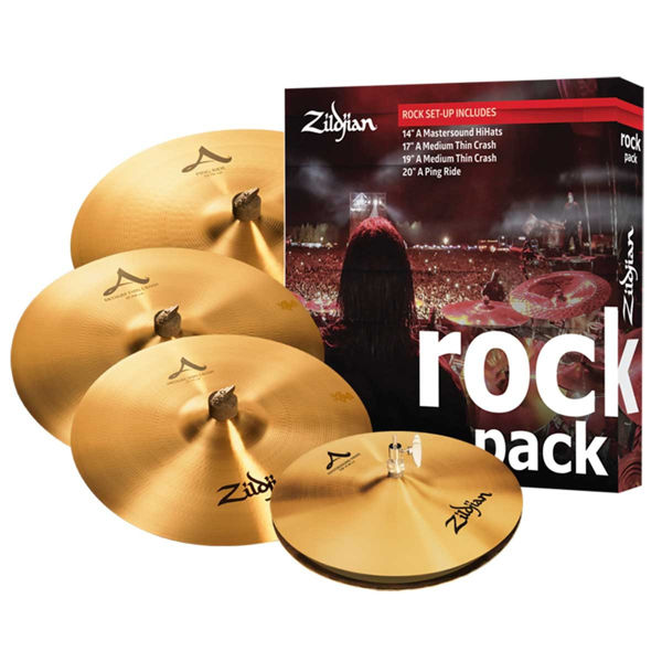 Cymbalpakke Zildjian Avedis A0801R, Rock, 14-16-17-20