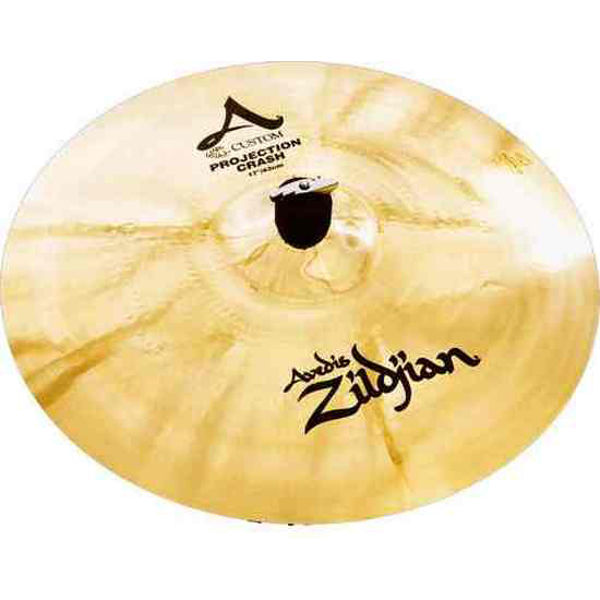 Cymbal Zildjian A. Custom Crash, Projection 17, Brilliant