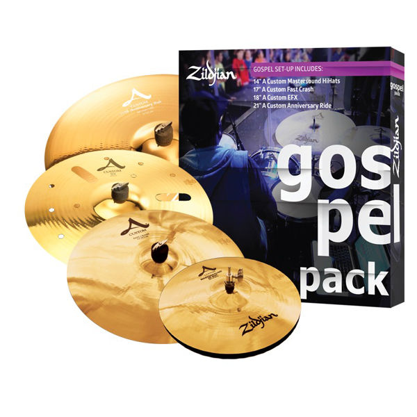 Cymbalpakke Zildjian A Custom AC0801G, Gospel, 14-17-18-21