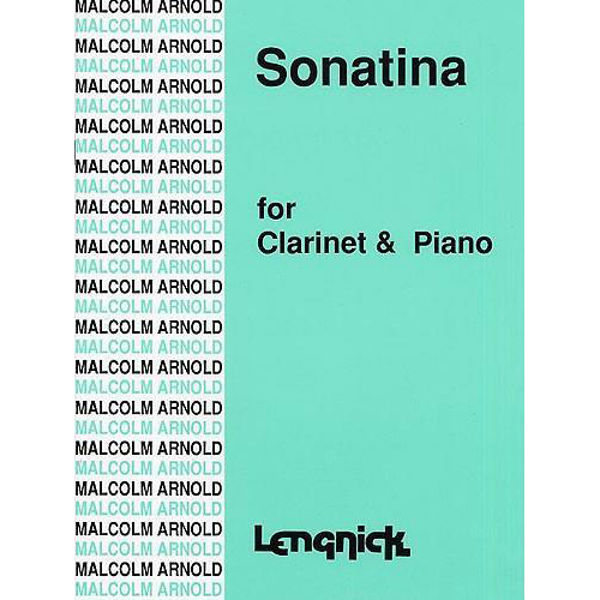 Sonatina for Clarinet and Piano Opus 29, Malcolm Arnold