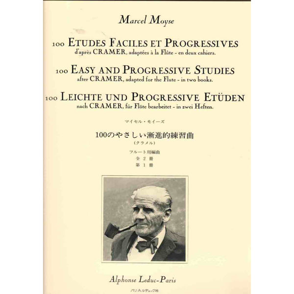 100 easy and progressice studies - Marcel Moyse. Flute