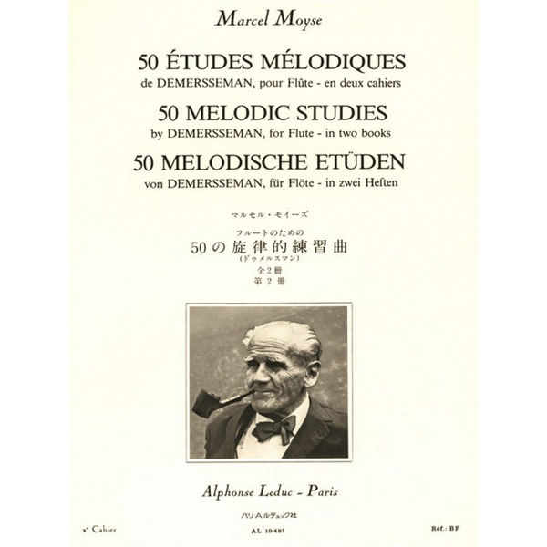Marcel Moyse: 50 Études Mélodiques D'Après Demersseman Op.4 Vol.2 (Flute)