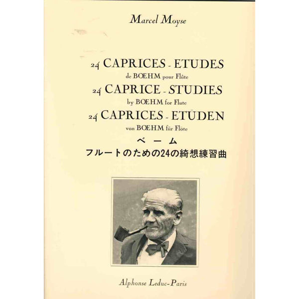 24 Caprices Etudes op 26 Böhm, Marcel Moyse. Flute