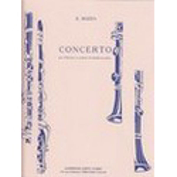 Concerto pour Clarinette et Orchestre de chambre ou piano - Piano Reduction