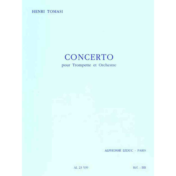 Henri Tomasi: Concerto (Trumpet/Orchestra) study score
