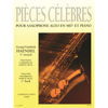 Pieces Celebres Vol. 1, Bach, Alto Saxophone and Piano