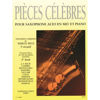 Pieces Celebres Vol. 3, Bach, Alto Saxophone and Piano