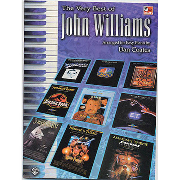 The Very Best of John Williams arranged for Easy Piano by Dan Coates