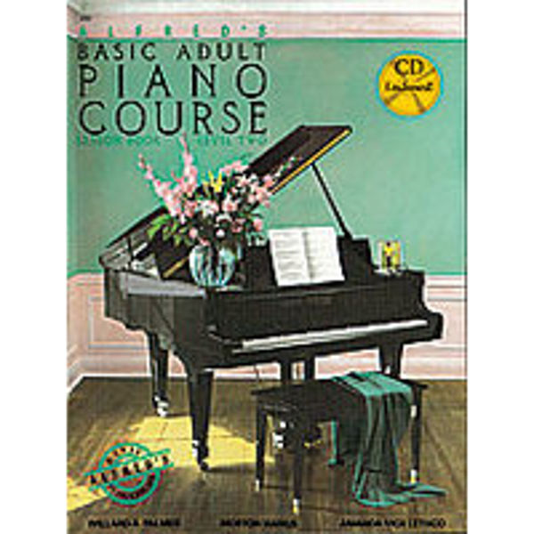 Alfreds Basic Piano Library Adult Course Lesson Bk/CD 2