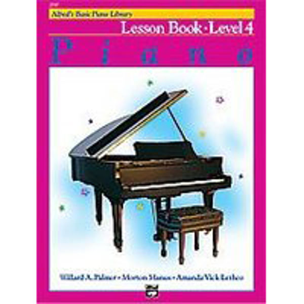 Alfreds Basic Piano Library Lesson book Level 4