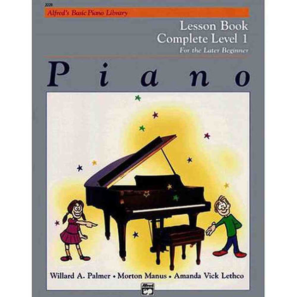 Alfreds Basic Piano Library Lesson Book For the later beginner Level 1