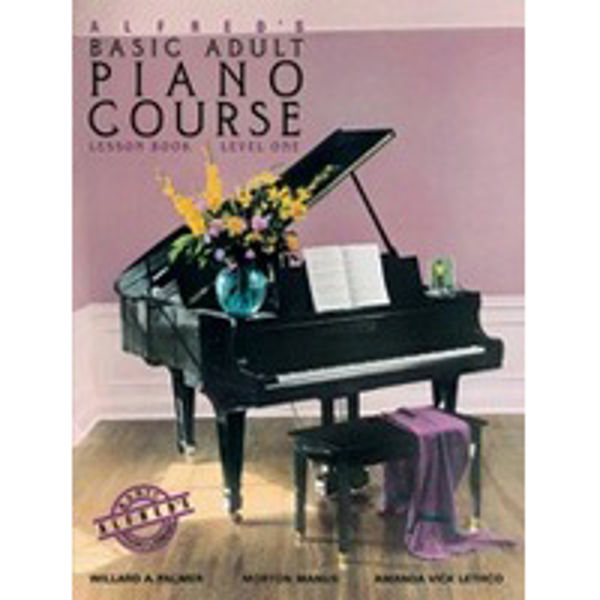 Alfreds Basic Piano Library Adult Course Lesson Book 1