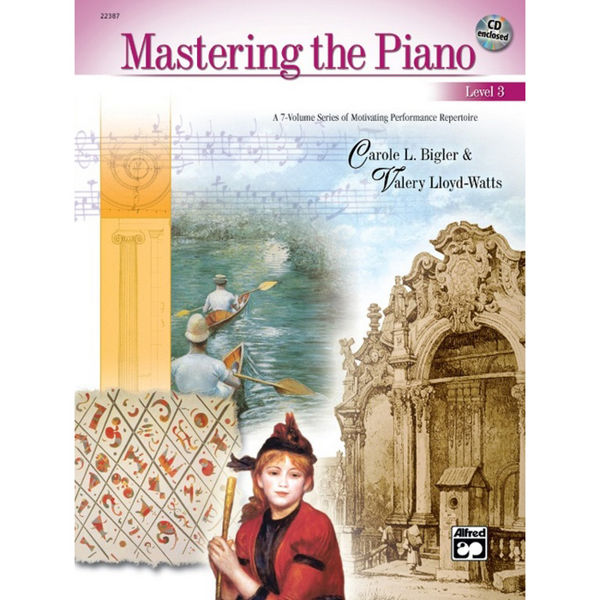 Mastering the Piano, Level 3 - Piano Bok+CD