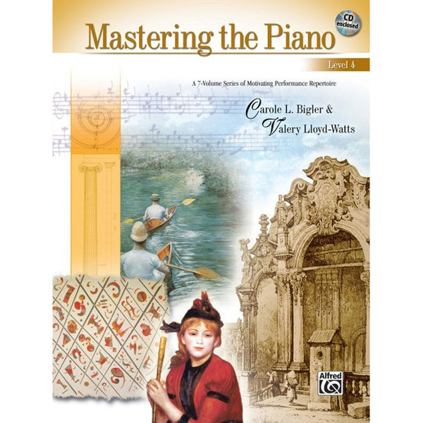 Mastering the Piano, Level 4 - Piano Bok+CD