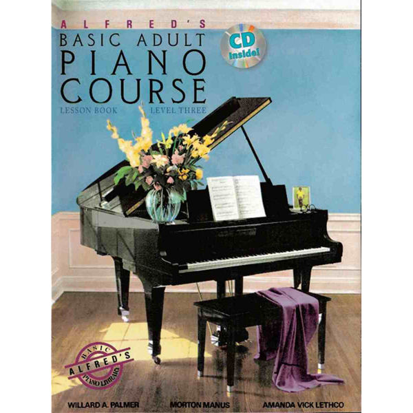 Alfreds Basic Piano Library Adult Course Lesson Book 3