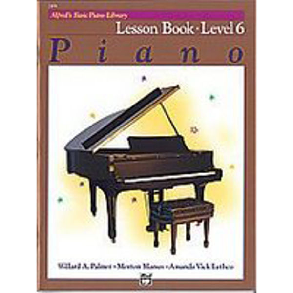 Alfreds Basic Piano Library Lesson book Level 6