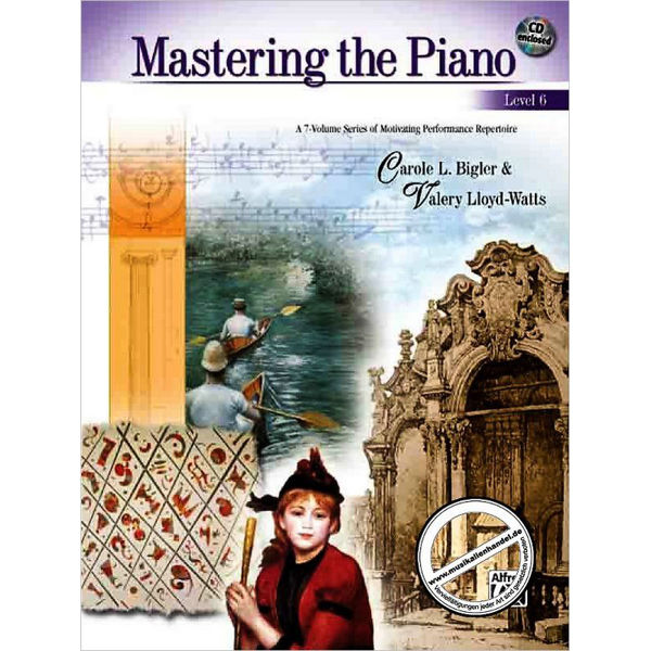 Mastering the Piano, Level 6 - Piano Bok+CD