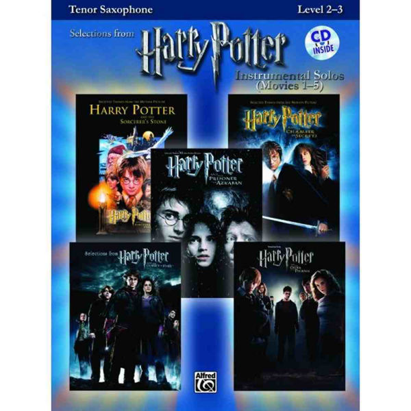Selections from Harry Potter - Tenor Sax - Instrumental Solo Play-Along