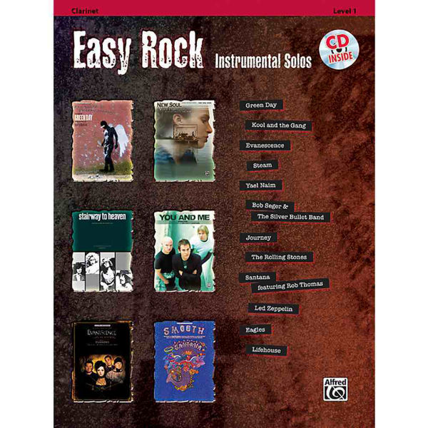 Easy Rock Instrumental Solos, Klarinett