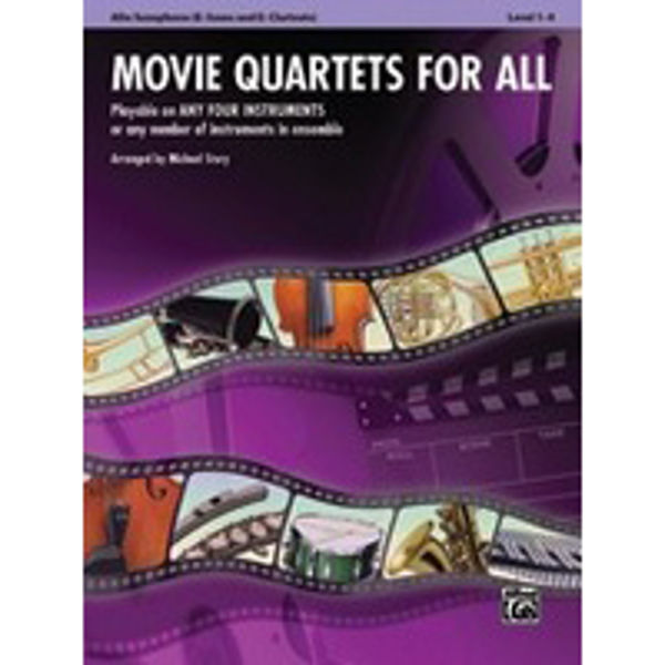 Movie quartets for all Alt-sax