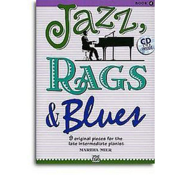 Jazz, Rags & Blues 4 m/cd. Martha Mier. Piano.