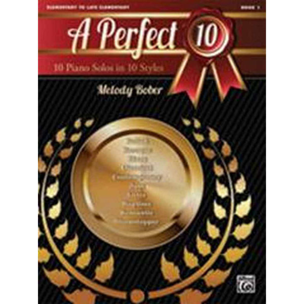 A Perfect 10, Book 1. 10 Winning Solos in 10 Styles