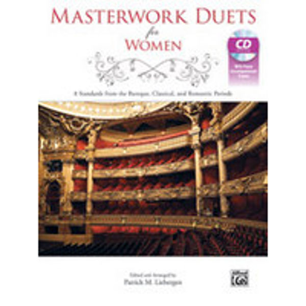 Masterwork Duets for Women arr Liebergen, Book & CD