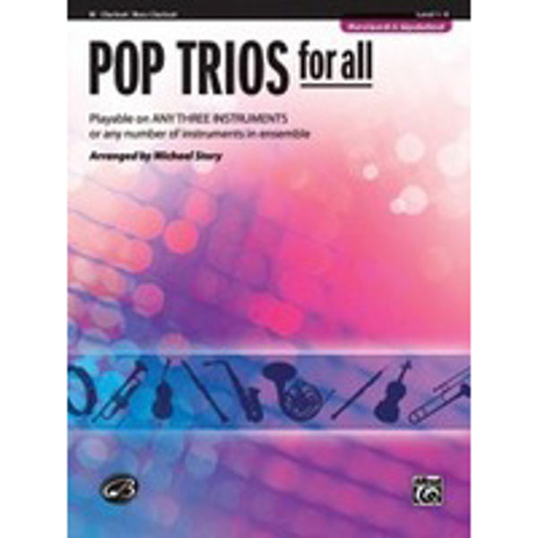 Pop trios for all Clarinet/Bass Clarinet