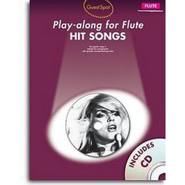 Play-along for Flute - HIT SONGS m/cd