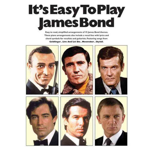 It's Easy to Play JAMES BOND - Piano