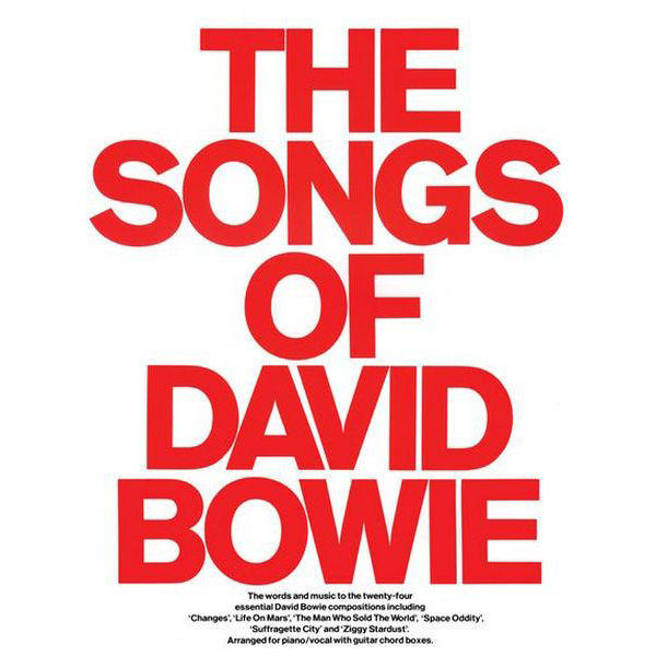 The Songs of David Bowie PVG