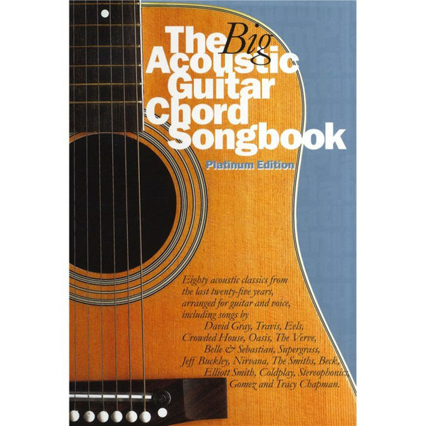The Big Acoustic Guitar Chord Songbook Platinium