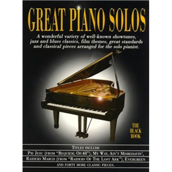 Great Piano Solos - The Black Book