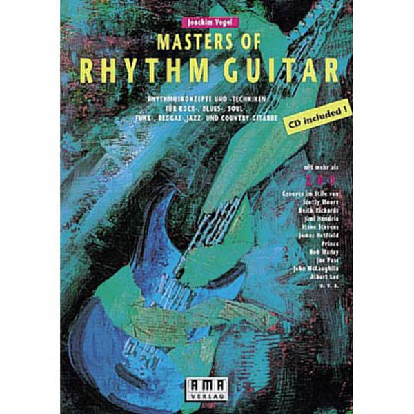 Master of the rhythm guitar book m/cd