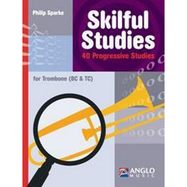 Skilful Studies Trombone BC/TC,  40 Progressive Studies, Philip Sparke