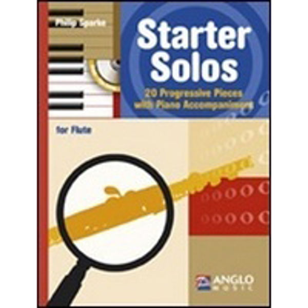 Starter Solos. Flute. Book/CD. 20 progressive pieces. Philip Sparke