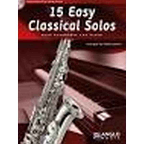 15 Easy Classical Solos for Alto Saxophone and Piano