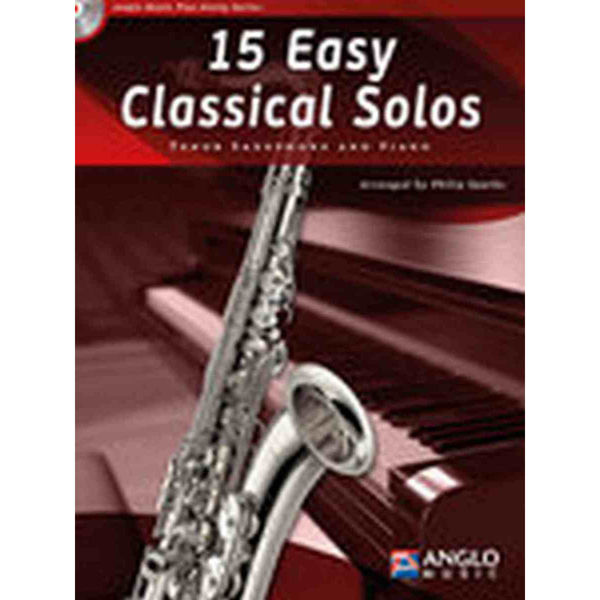 15 Easy Classical Solos for Tenor Saxophone and Piano