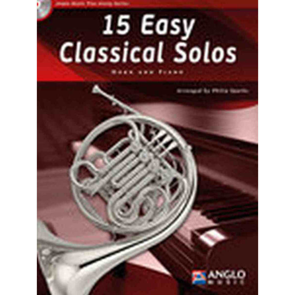 15 Easy Classical Solos for Horn and Piano